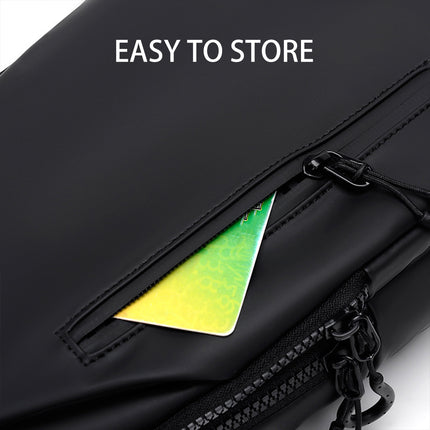 Large Capacity Chest Crossbody Bag Waterproof Durable for Travel Daily Use