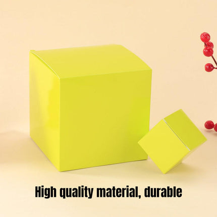 50pcs Colourful Square Paper Boxes Gifts Packaging Craft Supplies Storage Boxes