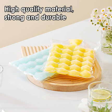 Disposable Ice Pack Bag 100PCS Water Injection Ice Cube Mold Tear Ice Grid