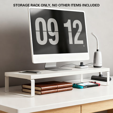 Multi-Purpose Desktop Monitor Stand Riser Durable for Desk Organizer Storage Use