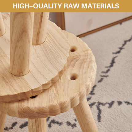 Home Wooden Shoe Bench Small Bench Wood Construction for Entryway Living Room