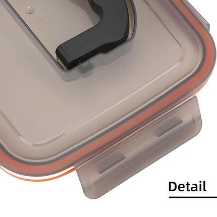 3500ml Stainless Steel Lunch Box Food Storage Container Meal Prep Crisper
