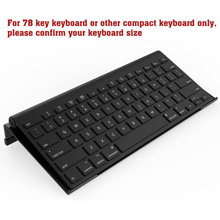 Transparent Tilted Keyboard Stand Bracket Holder for Computer PC Home Office