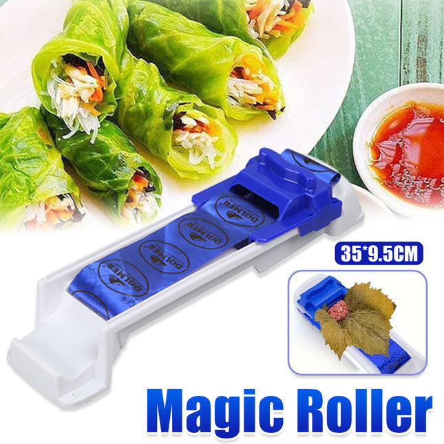 Manual Sushi Meat Roll Maker Kitchen Vegetable Grape Leaf Rolling Tool