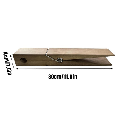 Wooden Towel Clip Underwear Clip Bathroom Wooden Clips for Towel and Laundry Use