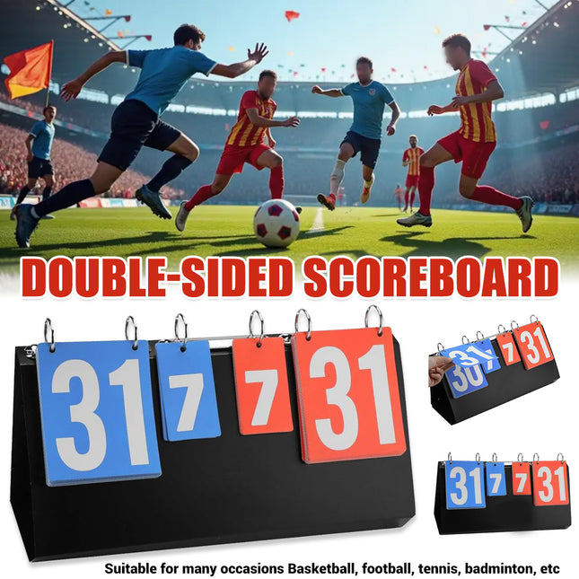 Multi-Function Foldable Detachable Scoreboard for Sports Games Training Matches