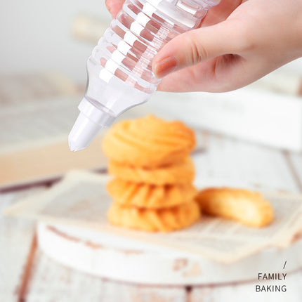 Household Cookie Press Gun Multi Purpose Flower Applicator Baking Cream Tool Set