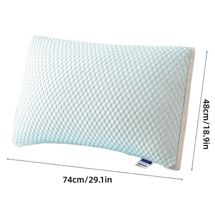 2pcs Summer Cool Breathable Neck Pillow Comfortable Travel Cushion for Sleeping