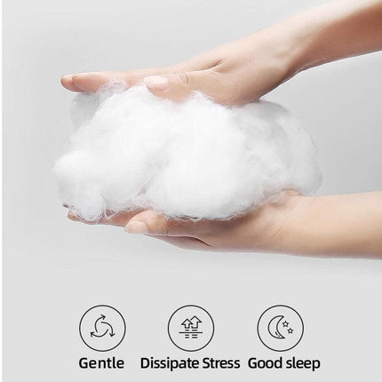 2pcs Summer Cool Breathable Neck Pillow Comfortable Travel Cushion for Sleeping