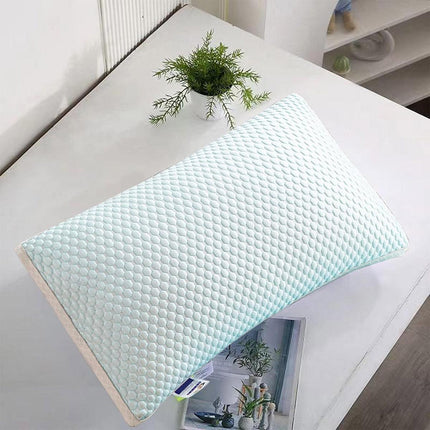2pcs Summer Cool Breathable Neck Pillow Comfortable Travel Cushion for Sleeping