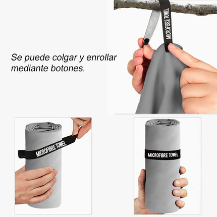 Microfiber Quick Dry Towel Set Soft Lightweight Absorbent for Gym Travel Beach