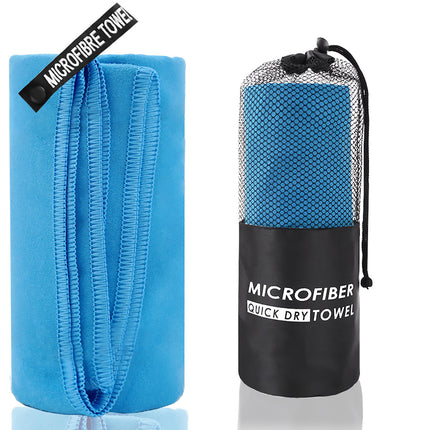 Microfiber Quick Dry Towel Set Soft Lightweight Absorbent for Gym Travel Beach