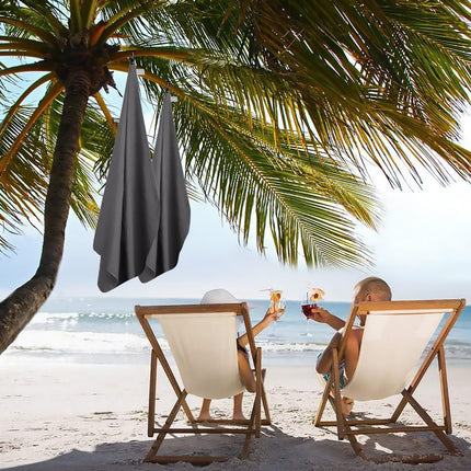 Microfiber Quick Dry Towel Set Soft Lightweight Absorbent for Gym Travel Beach