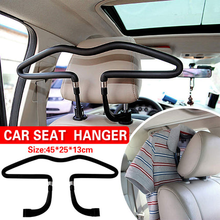 Car Clothes Rack Back Seat Hanger Bar Vehicle Garment Holder Travel Storage Rod
