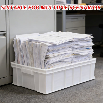 2PCS Rectangular Thickened Plastic Storage Box