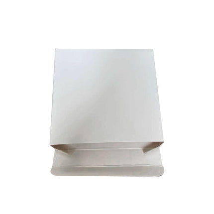 100pcs White Card Box Small Square Folding Box Flat Gift Packaging Storage Box