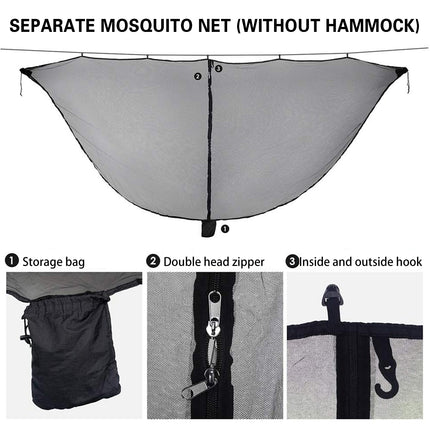 Hammock Mosquito Net Separate Anti-Mosquito Cover For Outdoor Picnic Camping