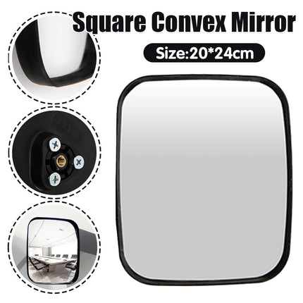Square Convex Mirror Safety Mirror Blind Spot Mirror High-Quality School Office