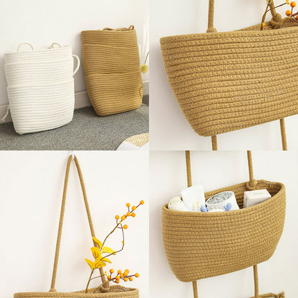 3 Layer Wall Mounted Storage Basket Hanging Organizer Rack for Household Items