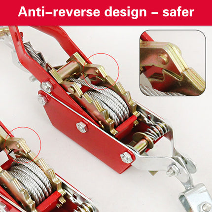 Manual Steel Cable Tensioner Heavy Duty for Wire Rope Fencing Construction