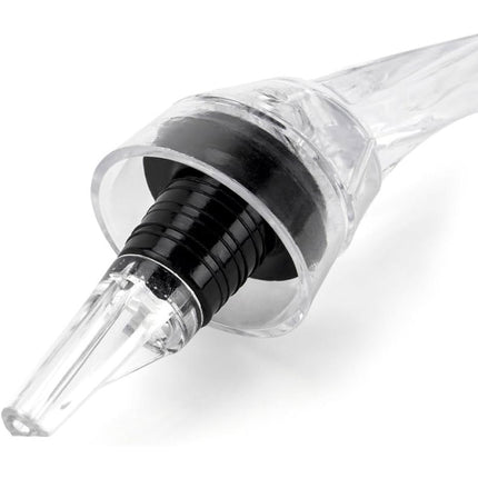 2PCS Portable Wine Decanter Dispenser Aerator Bottle Pourer Set for Party Travel