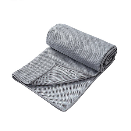 Sports Fitness Ultra Fine Fiber Sweat-Absorbent Diamond Pattern Yoga Towel