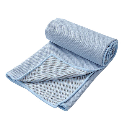 Sports Fitness Ultra Fine Fiber Sweat-Absorbent Diamond Pattern Yoga Towel