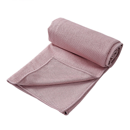 Sports Fitness Ultra Fine Fiber Sweat-Absorbent Diamond Pattern Yoga Towel