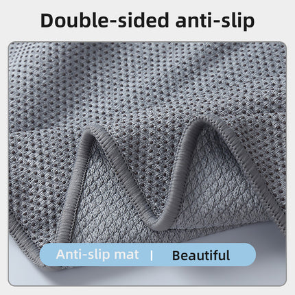 Sports Fitness Ultra Fine Fiber Sweat-Absorbent Diamond Pattern Yoga Towel