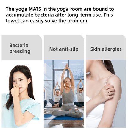 Sports Fitness Ultra Fine Fiber Sweat-Absorbent Diamond Pattern Yoga Towel