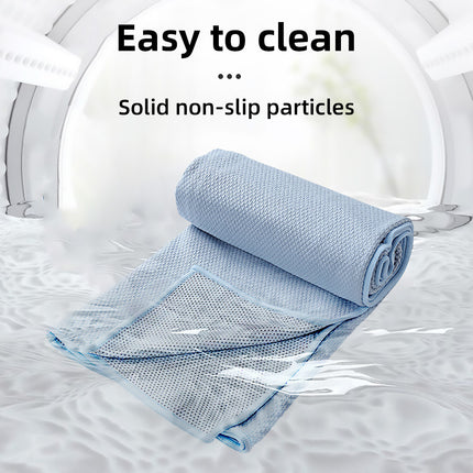 Sports Fitness Ultra Fine Fiber Sweat-Absorbent Diamond Pattern Yoga Towel