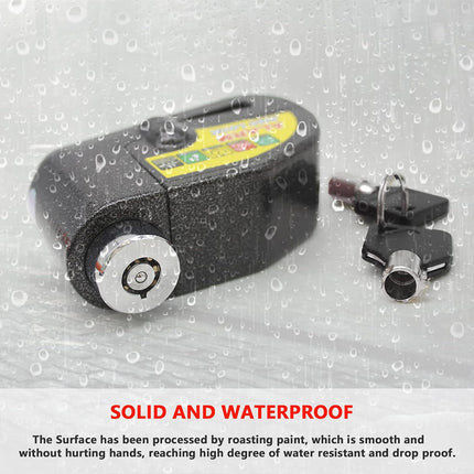 Bike Anti Theft Alarm Lock Waterproof 110dB Loud Sound Bicycles Outdoor Security