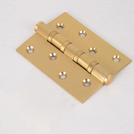 Flat Door Hinge 4 Inch Silent Bearing Hinge Stainless Steel Hardware for Cabinet