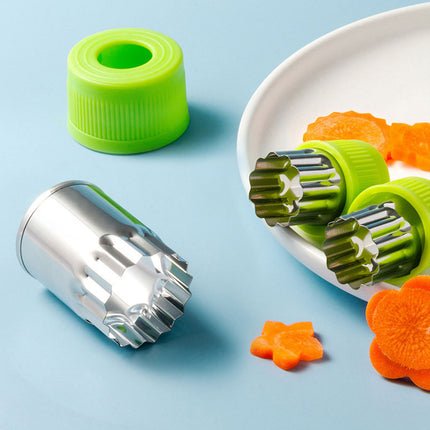 9 Pcs Stainless Steel Fruit and Vegetable Cutter Set for Mini Shapes