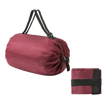 Large Foldable Reusable Shopping Bag Portable Travel Shoulder Grocery Tote Bag