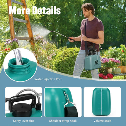 Home Gardening Electric High Pressure Water Sprayer Flower Watering Artifact