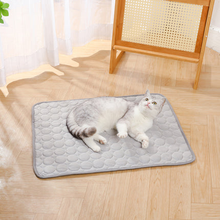 Pet Cooling Sleeping Mat Summer Spring Cooling Mat for Dog and Cat Indoor Use