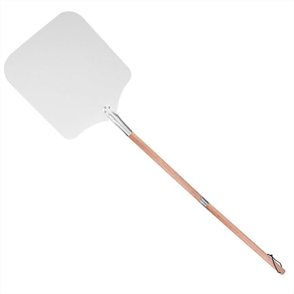 Detachable Aluminum Pizza Peel Wooden Handle 12 Inch