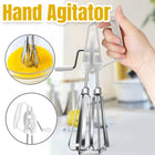 Stainless Steel Hand Mixer Whisk Baking Tool Household Flour Beater for Kitchen