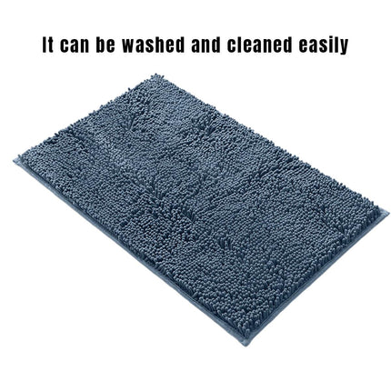 Bathroom Non-Slip Mat Toilet Door Mat Floor Rug Absorbent Foot Mat for Home