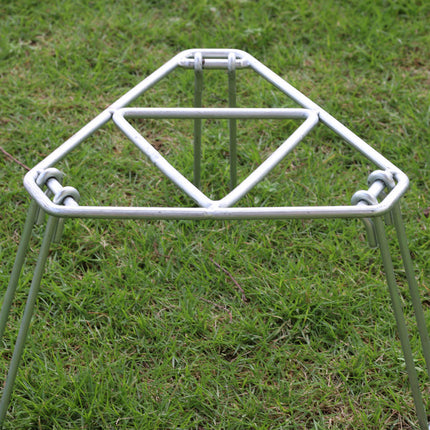 Folding Tripod Camping Stove Rack Triangle Pot Stand Outdoor Cooker Use