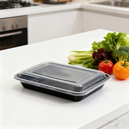 30PCS Takeout Packaging Box 800/950ml for Restaurant Party Meal Prep