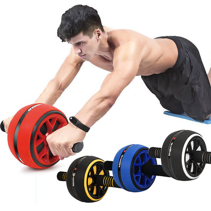 Abdominal Muscle Wheel Exercise Roller Fitness Equipment for Home Gym Men Women
