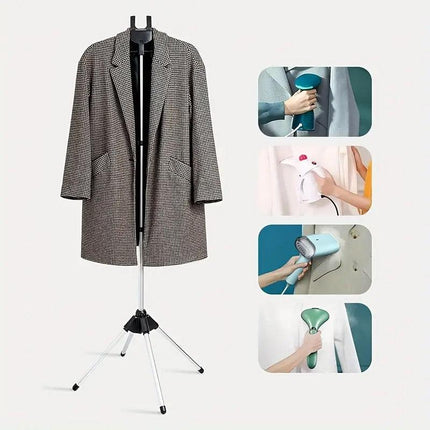 Home Floor Standing Ironing Rack Shelf Storage Organizer for Laundry Room