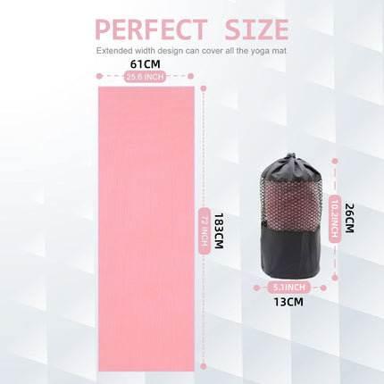 Yoga Mat Non Slip Fitness Cover Exercise Training Mat Home Gym Workout Stretch