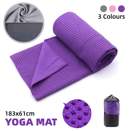 Yoga Mat Non Slip Fitness Cover Exercise Training Mat Home Gym Workout Stretch