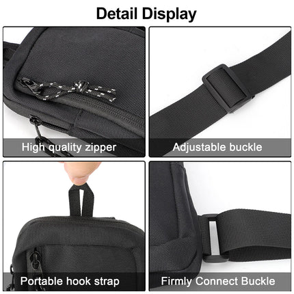 Mini Chest Bag Crossbody Bag Oxford Fabric Material Daily Casual Shopping Travel