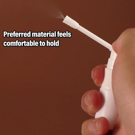 50PCS Rocker Sprayer 360 Degree Spray Bottle Small White Refillable Mist Container