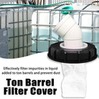 Plastic Drum Cover Filter Lid Cap Ton Barrel Cover Universal Threaded Seal Top
