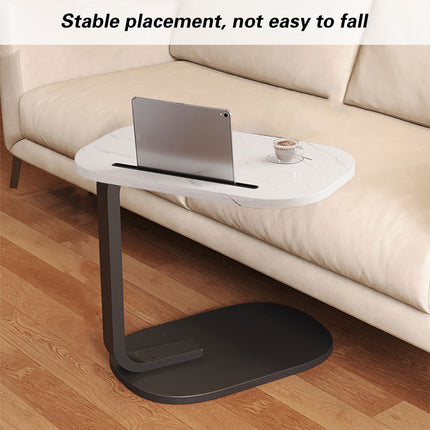 Mini Side Table Wooden Board Movable Lightweight Small Desk Compact Home Office
